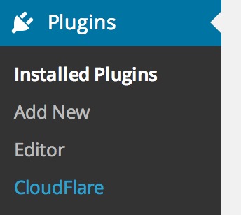 CloudFlare CDN Plugin